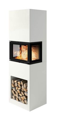 Kamin/ kergahi PRAHA Low koos südamikuga N-21U 3-klaasiga