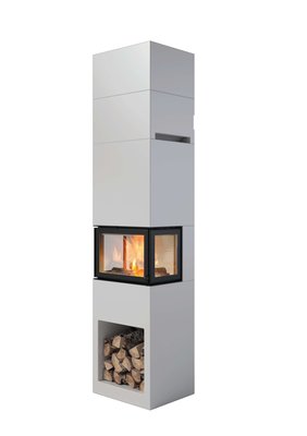Kamin/ kergahi PRAHA High koos südamikuga N-21U 3-klaasiga